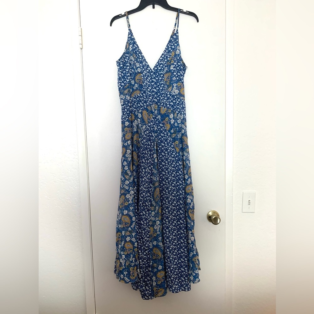 Millibon Blue Floral Maxi Dress - Picture 7 of 16